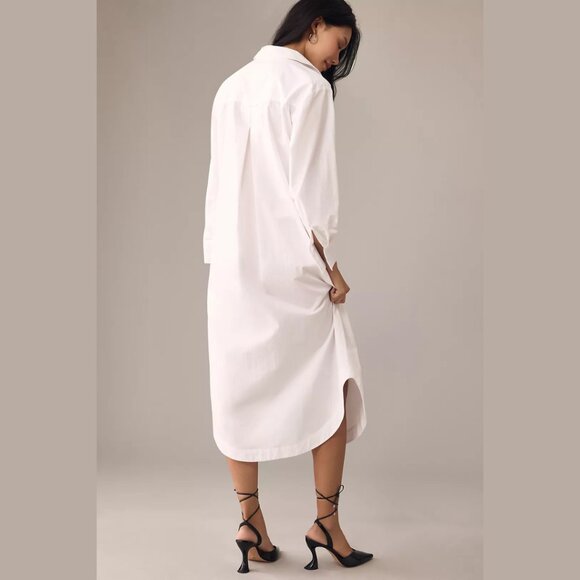 Maeve White Maxi Dress - Picture 2 of 6